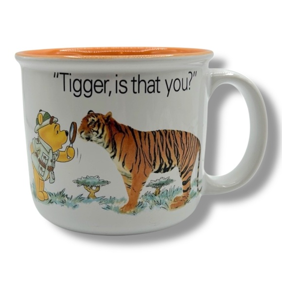 Disney Other - Disney Mug Winnie Pooh Tigger Tiger Animal Kingdom Coffee Tea Novelty Cup